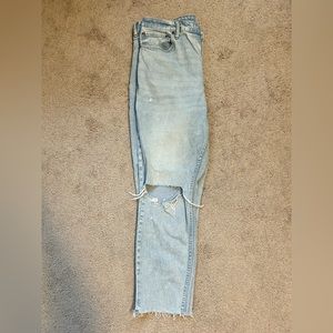 Abercrombie curve love skinny high rise jeans